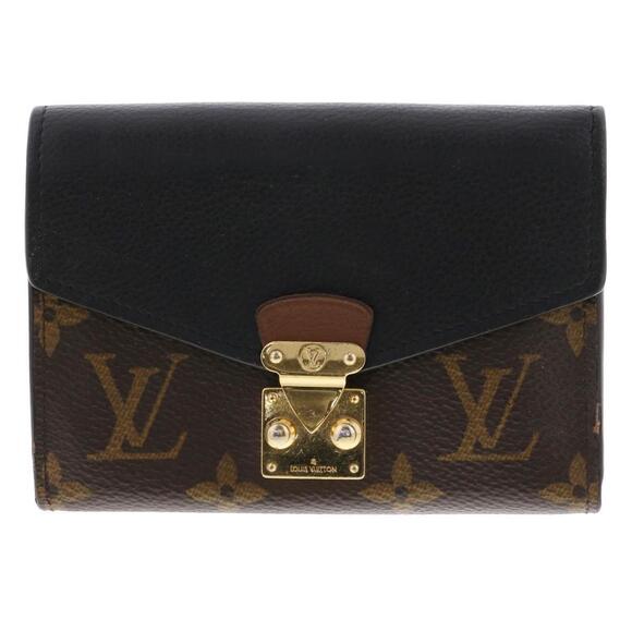 Louis Vuitton Handbags - LOUIS VUITTON Portefeuille Pallas Compact Tri fold Wallet Monogram Brown